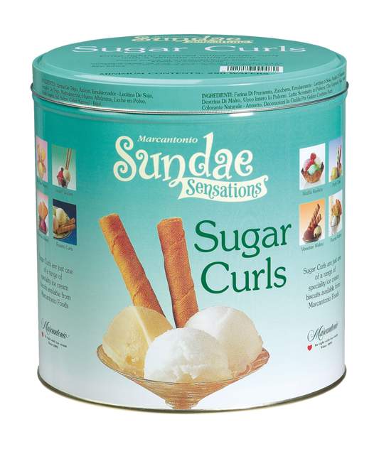 Marc Antonio Sugar Curls 1x280 . Packed 2 units to a case.
Unit Weight: 1.22 Kilos.