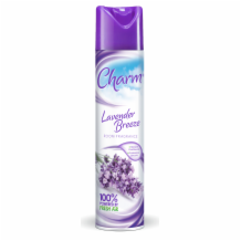 Charm Lavender Breeze Air Freshener  6x240ml