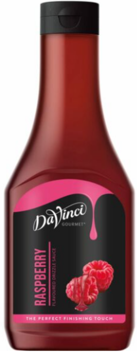Da Vinci Raspberry Drizzle 1x500ml . Packed 12 units to a case.
Unit Weight: 6.55 Kilos.