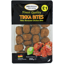 Delicatessen Fine Eating Tikka Chicken Bites   1x200g