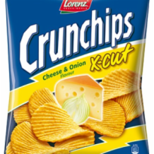 Lorenz X Cut Cheese & Onion  10x130g