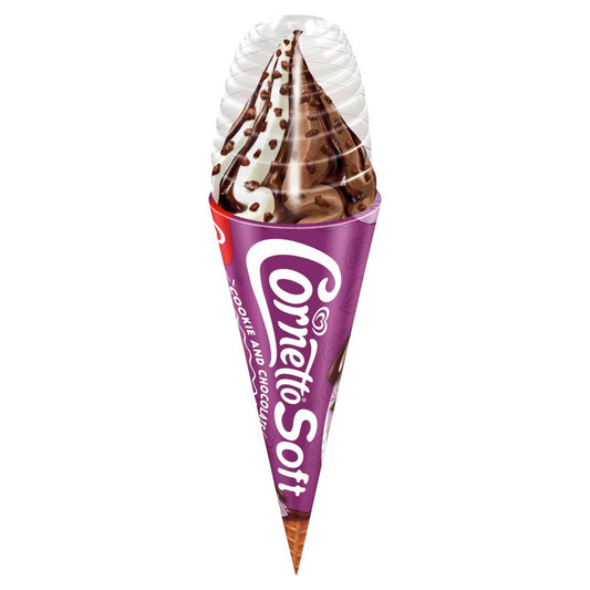 Cornetto Soft Cookie and Chocolate 140ml   140ml × 24 × 1