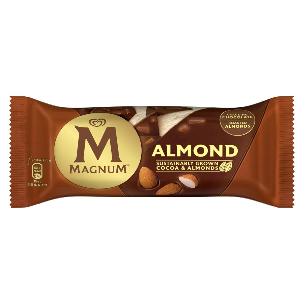 Magnum Ice Cream Stick Almond 100 ml    100ml × 20 × 1