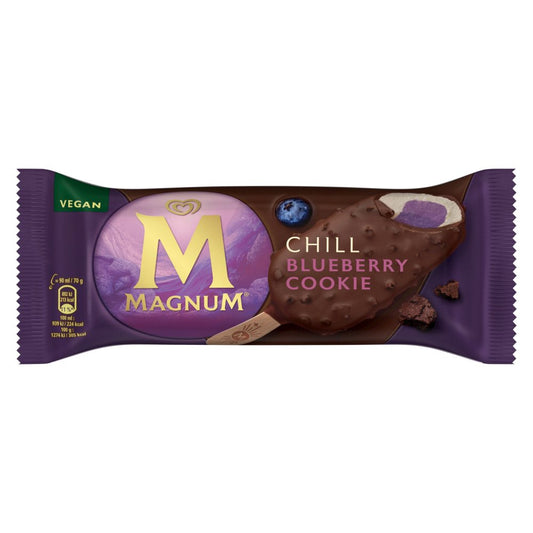 Magnum Chill Ice Cream Stick Blueberry Cookie 90ml    90ml × 20 × 1