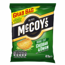 Mccoys Cheddar & Onion  26x45g