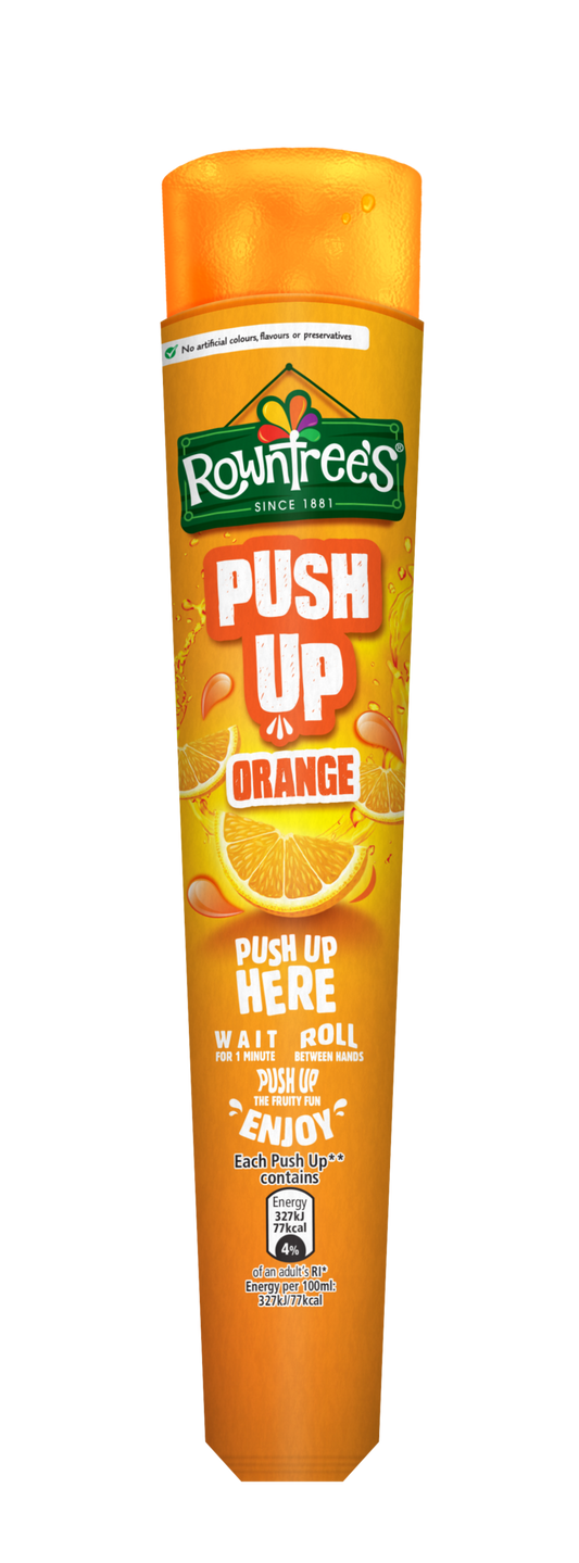Rowntrees Orange Push Up 24x100ml