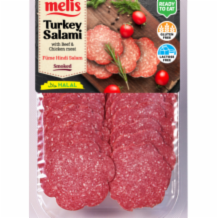 Melis Turkey Salami With Bbef & Chicken Meat   1x80g
