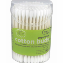 Pretty Paper Stem Cotton Buds  12x100's