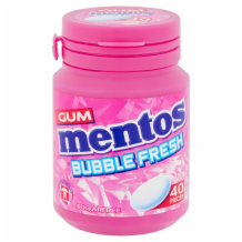 Mentos Gum Bubble Fresh Bottle  6x40pc (4)