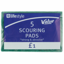 Lifestyle Value Scouring Pads    10x5's