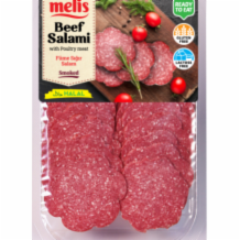 Melis Beef Salami With Poultry Meat Smoked   1x80g