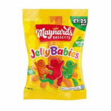 Maynards Bassetts Jelly Babies   12x130g