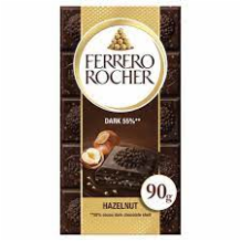 Ferrero Rocher Tablet Dark Chocolate  8x90g