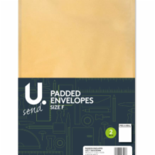 Padded Envelopes Size F  1x3pk