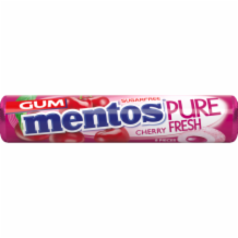 Mentos Pure Fresh Cherry Gum Rolls  24x8pc (6)