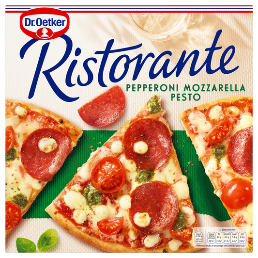 Ristorante Pepperoni-Salami Mozzarella Pesto 7x360g