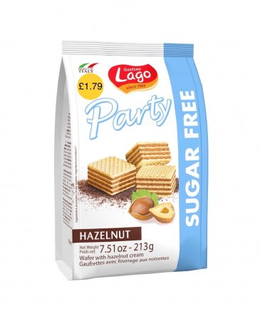 Lago Wafer Hazelnut  12x6024
