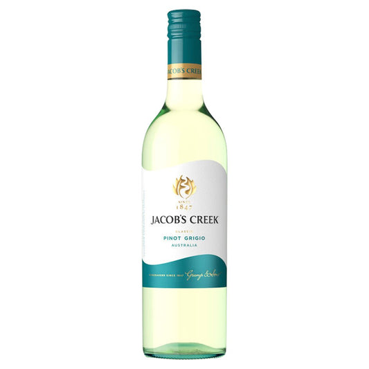 Jacob's Creek Pinot Grigio White Wine 75cl   75Cl × 6