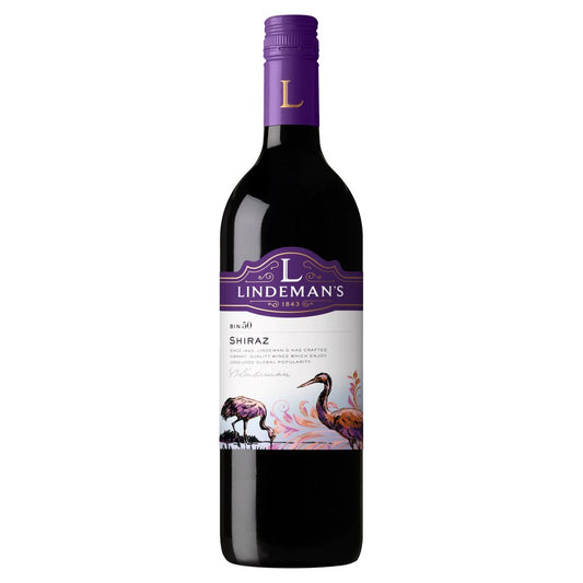 Lindeman's Bin 50 Shiraz 750ml   75Cl × 6
