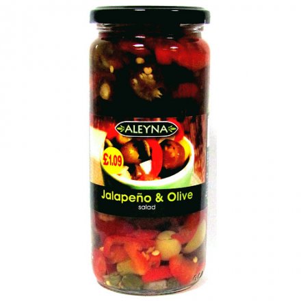 Aleyna Jalapeno & Olive Salad   6x480g