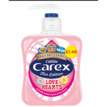Carex Handwash Love Heart    6x250ml