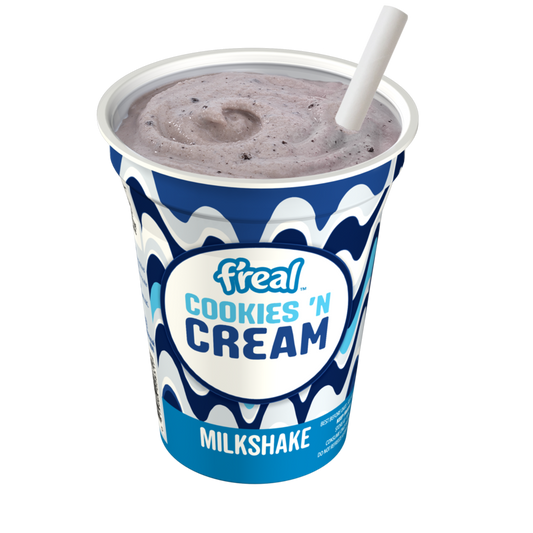F'Real Cookies 'N' Cream Milkshake Machine use only 12x240g