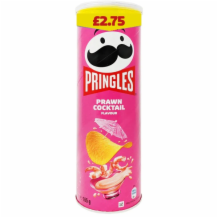 Pringles Prawn Ctail    6x165gC