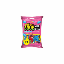 Millions Strawberry&bubblegum Sour Bites   12x140g(4)