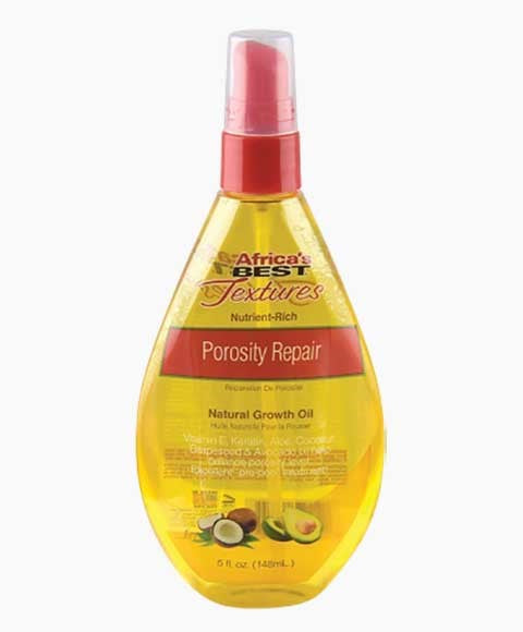 AFRICAS BEST TEXTURES POROSITY REPAIR GROWTH OIL 148 ml Sprays, Serums and Oils Asetena Pa 