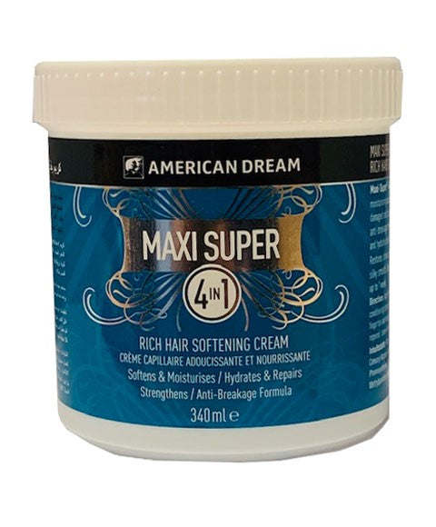 MAXI SUPER 4 IN 1 CREAM JAR 340 ml Conditioner Asetena Pa 