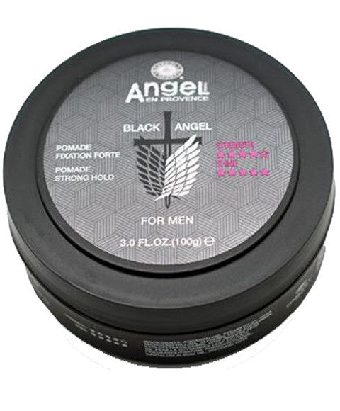 BLACK ANGEL FOR MEN STRONG HOLD POMADE 100 g Hair Styling Asetena Pa 