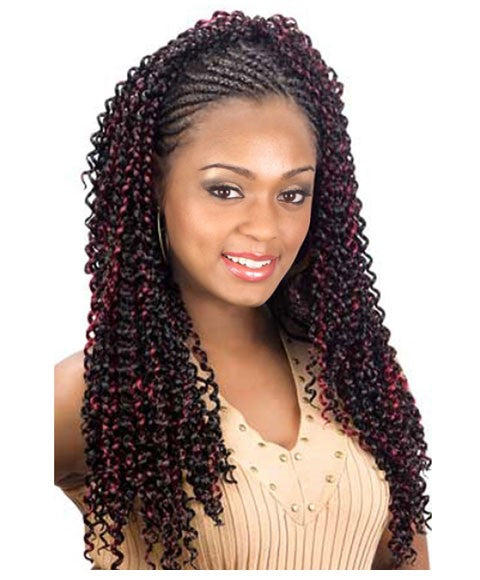 AFTRESS SYN WATER BULK  Color 1 Hair for Braid Extensions Asetena Pa 