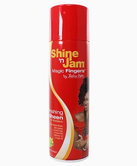 SHINE N JAM MAGIC FINGERS FINISHING SHEEN SPRAY 326 g Sprays, Serums and Oils Asetena Pa 
