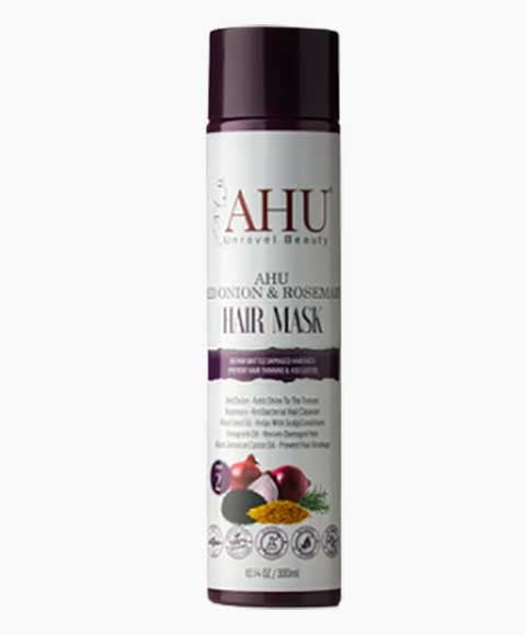 AHU RED ONION AND ROSEMARY HAIR MASK 300 ml Treatments Asetena Pa 