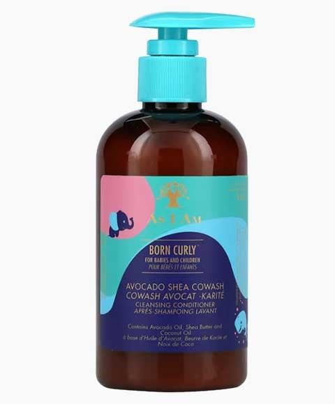 AS I AM BORN CURLY AVOCADO SHEA COWASH 240 ml Treatments Asetena Pa 