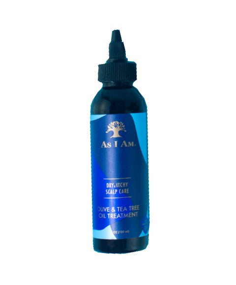 AS I AM DRY AND ITCHY SCALP CARE OLIVE AND TEA TREE OIL TREATMENT 120ml Treatments Asetena Pa 