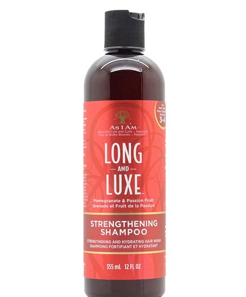 AS I AM LONG AND LUXE STRENGTHENING SHAMPOO 355 ml Shampoo Asetena Pa 