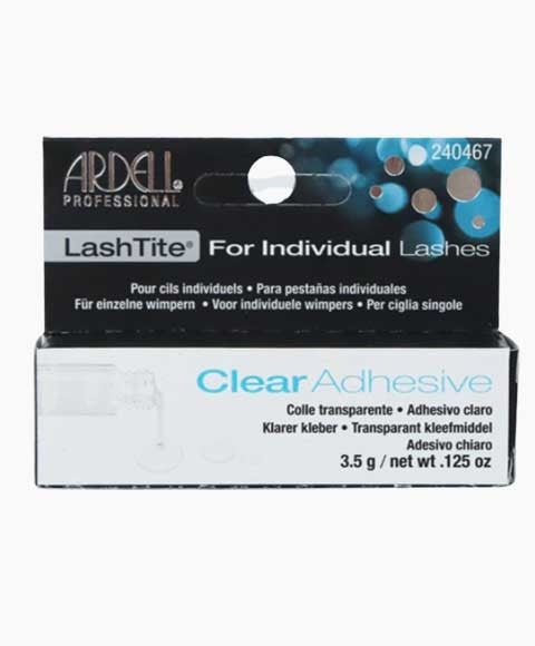 ARDELL LASHTITE ADHESIVE FOR INDIVIDUAL LASHES 3.5 g Color Clear Eye Makeup Asetena Pa 