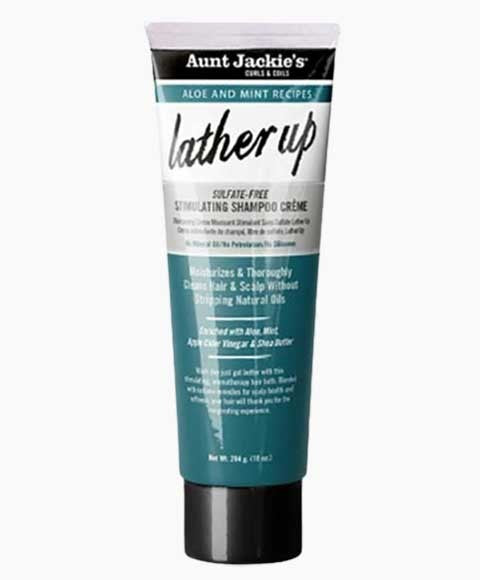 AUNT JACKIES LATHER UP STIMULATING SHAMPOO CREME 284 g Shampoo Asetena Pa 