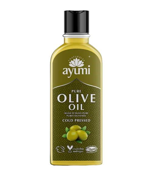 AYUMI NATURAL PURE OLIVE OIL 150 ml Treatments Asetena Pa 