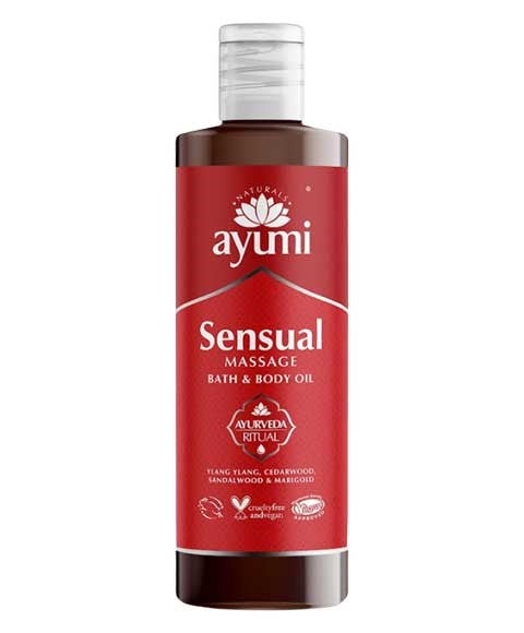 AYUMI NATURALS SENSUAL MASSAGE OIL 250 ml Skin Moisturizing Asetena Pa 