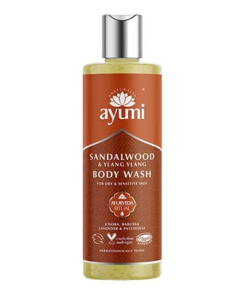 AYUMI NATURALS SANDALWOOD AND YLANG YLANG BODY WASH 250 ml Body Care Asetena Pa 