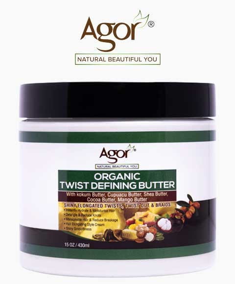 AGOR ORGANIC TWIST DEFINING BUTTER 430 ml Treatments Asetena Pa 