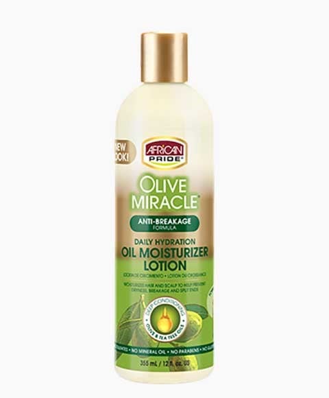 OLIVE MIRACLE MAXIMUM STRENGTHENING MOISTURIZER LOTION 355 ml (Pack of 2) Hair Moisturizers Asetena Pa 