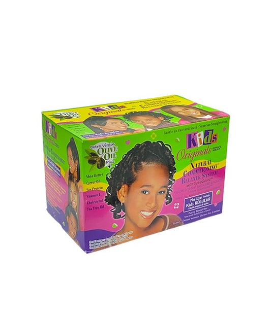 KIDS ORGANICS CONDITIONING RELAXER SYSTEM 1 Application Color Regular Relaxer n Texturizer Asetena Pa 