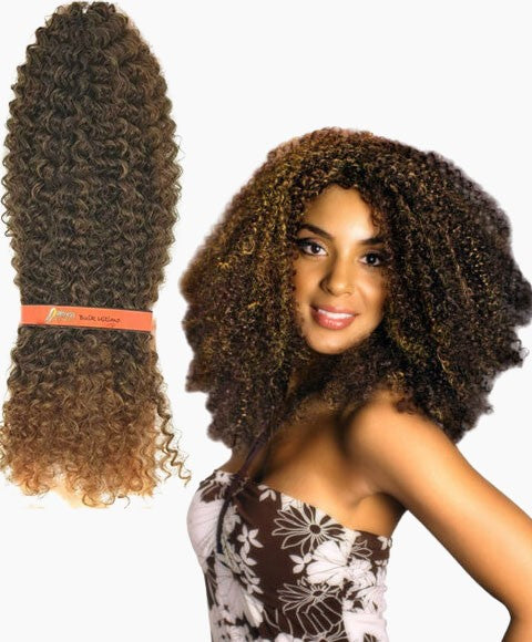 AFTRESS BULK ULTIMO JERRY CURL BRAID  Color 1B Hair for Braid Extensions Asetena Pa 