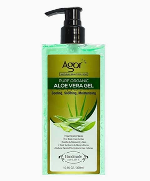AGOR PURE ORGANIC ALOE VERA GEL 300 ml Skin Treatments Asetena Pa 