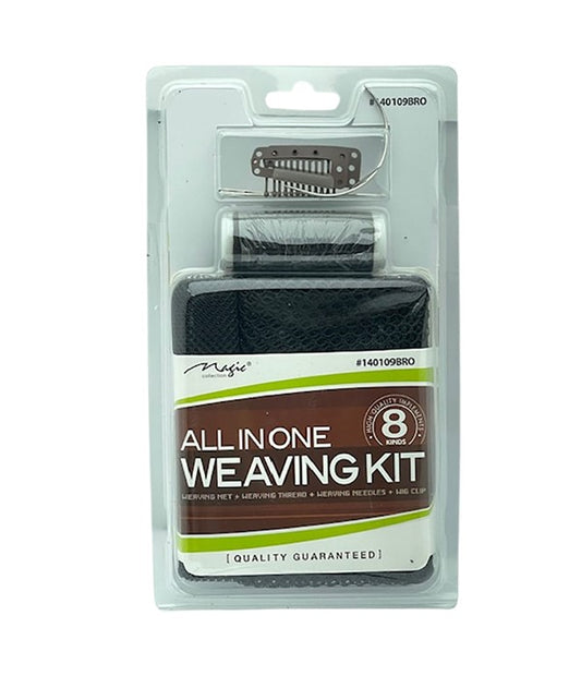 MAGIC COLLECTION ALL IN ONE WEAVING KIT 8 KINDS  Color 140109K Extensions Accessories Asetena Pa 