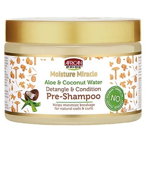 MOISTURE MIRACLE ALOE COCONUT WATER PRE SHAMPOO 340 g Shampoo Asetena Pa 