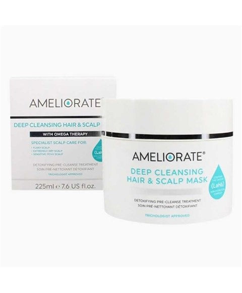AMELIORATE DEEP CLEANSING HAIR AND SCALP MASK 225 ml Skin Wash Asetena Pa 